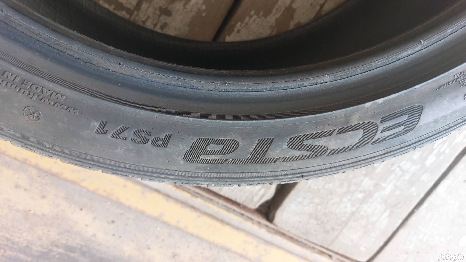 245/40R20" Kumho Ecsta 2db