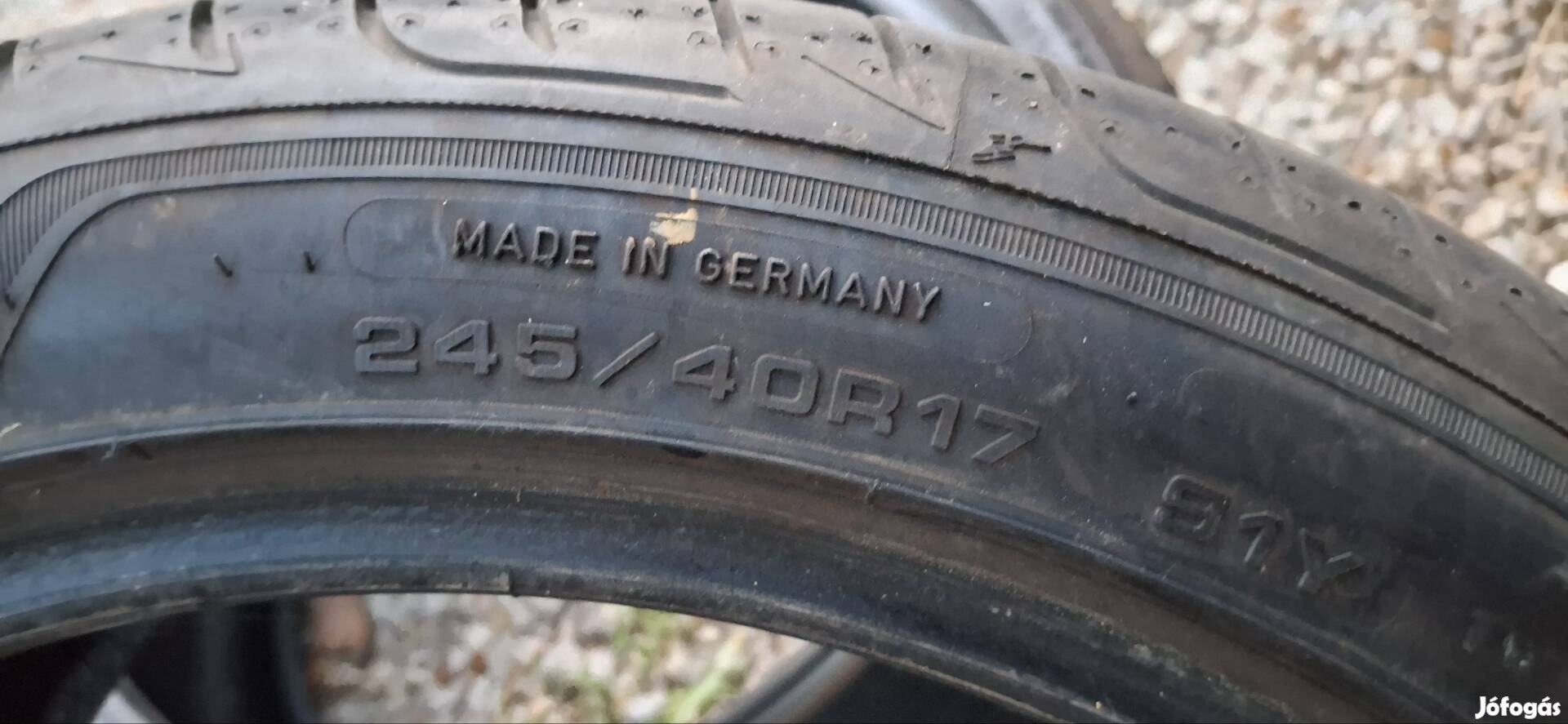 245/40R 17 Good Year újszerű gumik