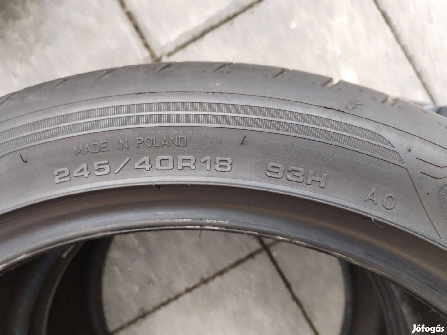 245 40 18 goodyear 245/40 R 18 nyári gumi 2 db 2021.20.hét