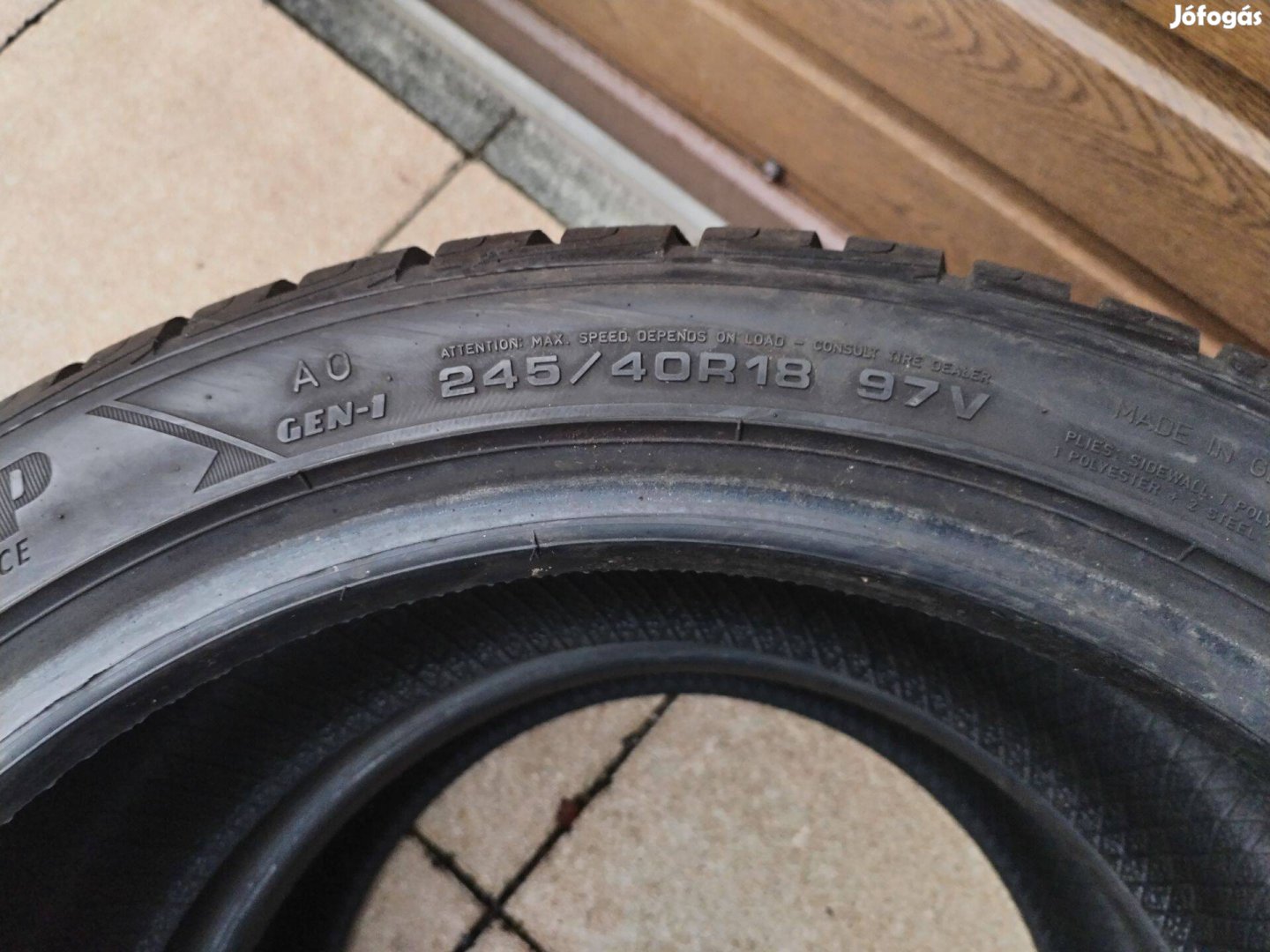 245 40 18 gumi garnitura goodyear