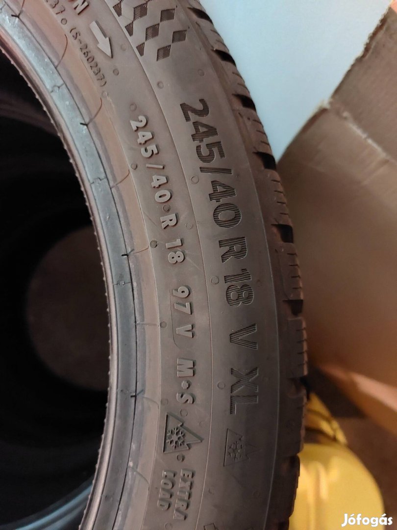 245/40 R18 téli újszerű Continental
