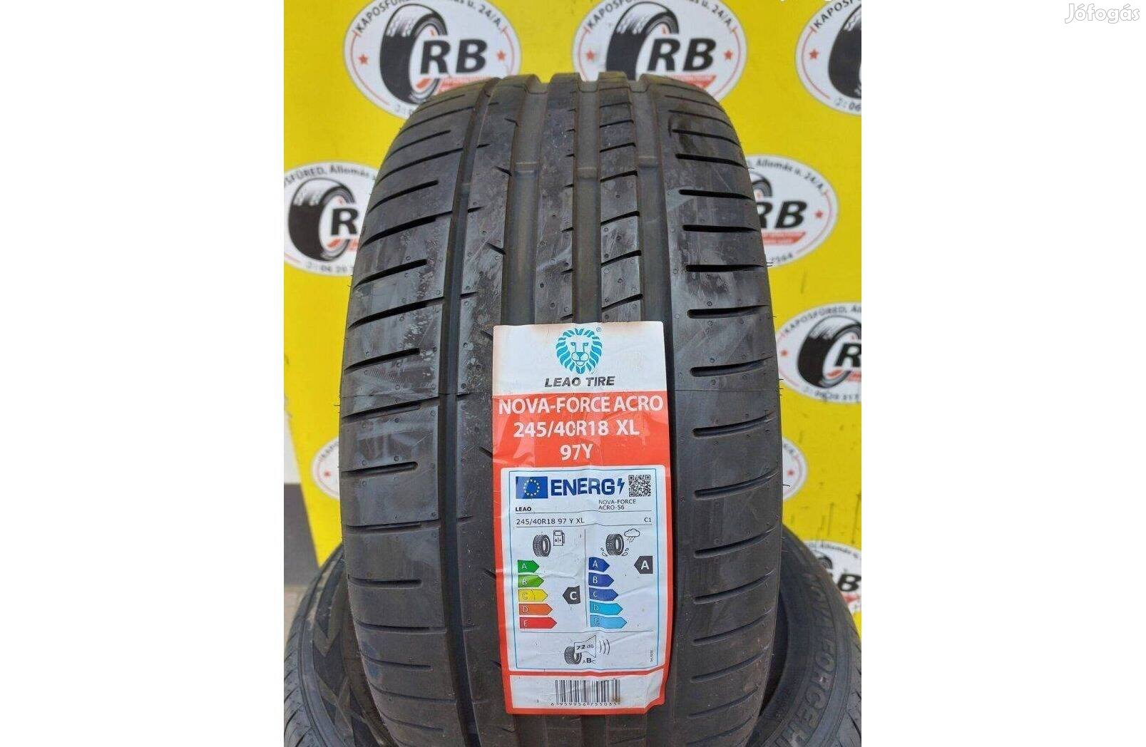 245/40 r18 Leao új nyárigumi,, 30000ft/db