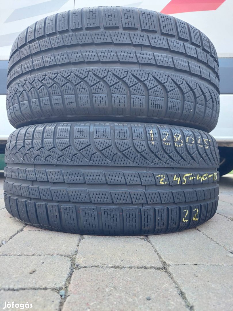 245/40 r19  245/40r19  Pirelli téli gumi  2022  7mm 