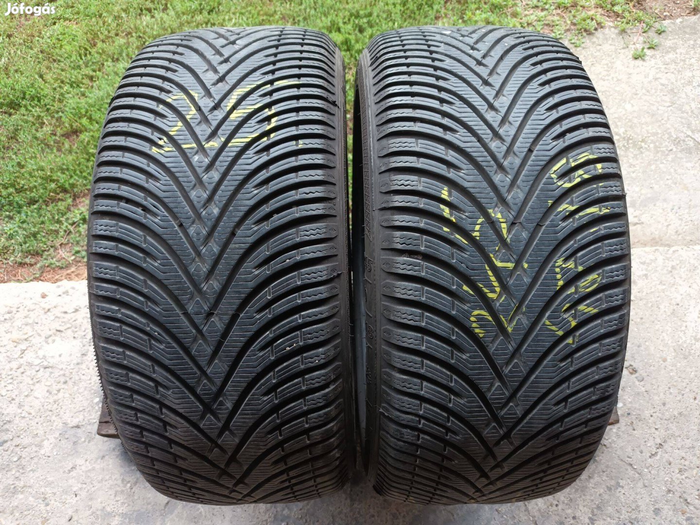 245/40r18 Kleber használt téligumi 2db szép