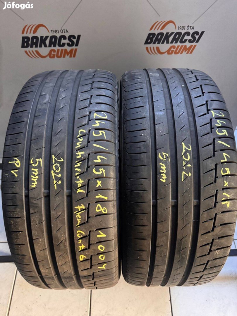 245/45R18 245 45 18 245/45x18 Continental nyári gumi eladó