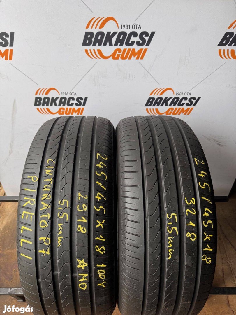 245/45R18 245 45 18 245/45x18 Pirelli nyári gumi eladó