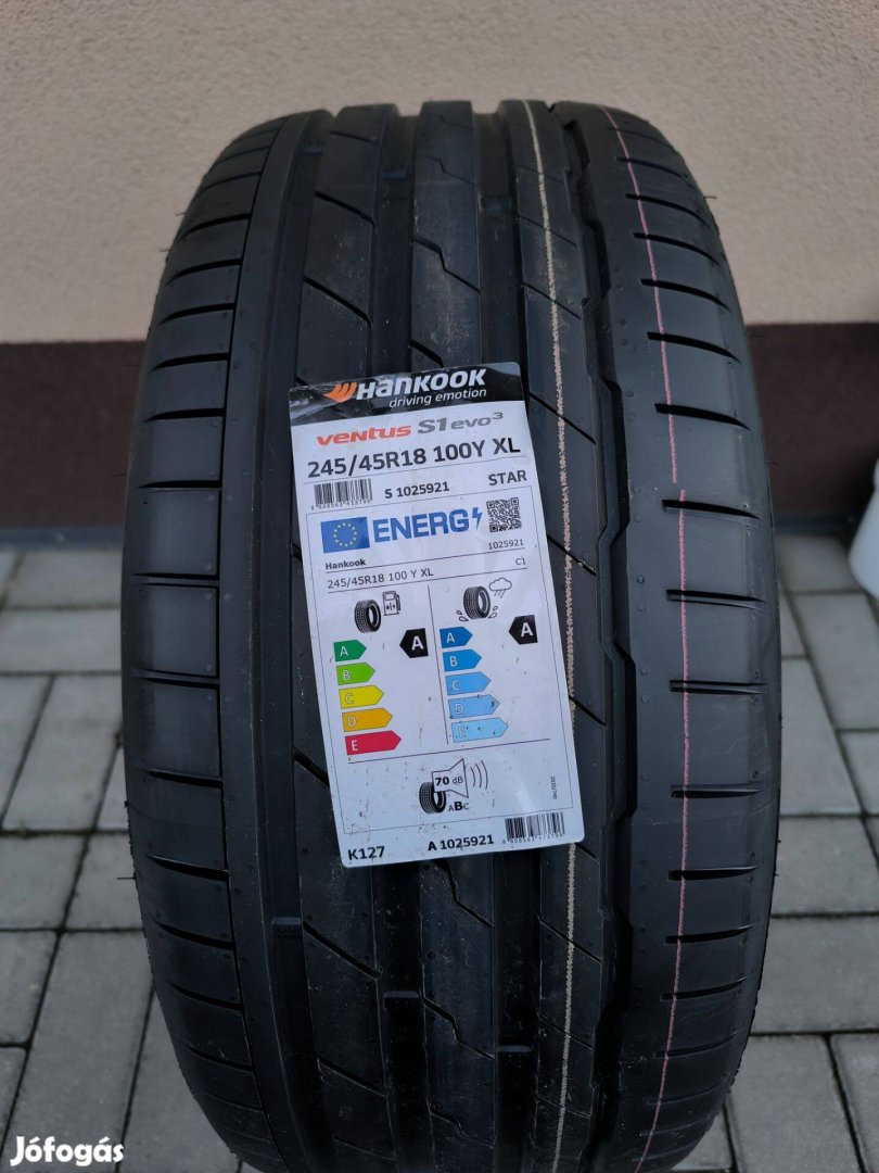245/45R18 Új Hankook nyári gumi garnitúra 245/45 r18