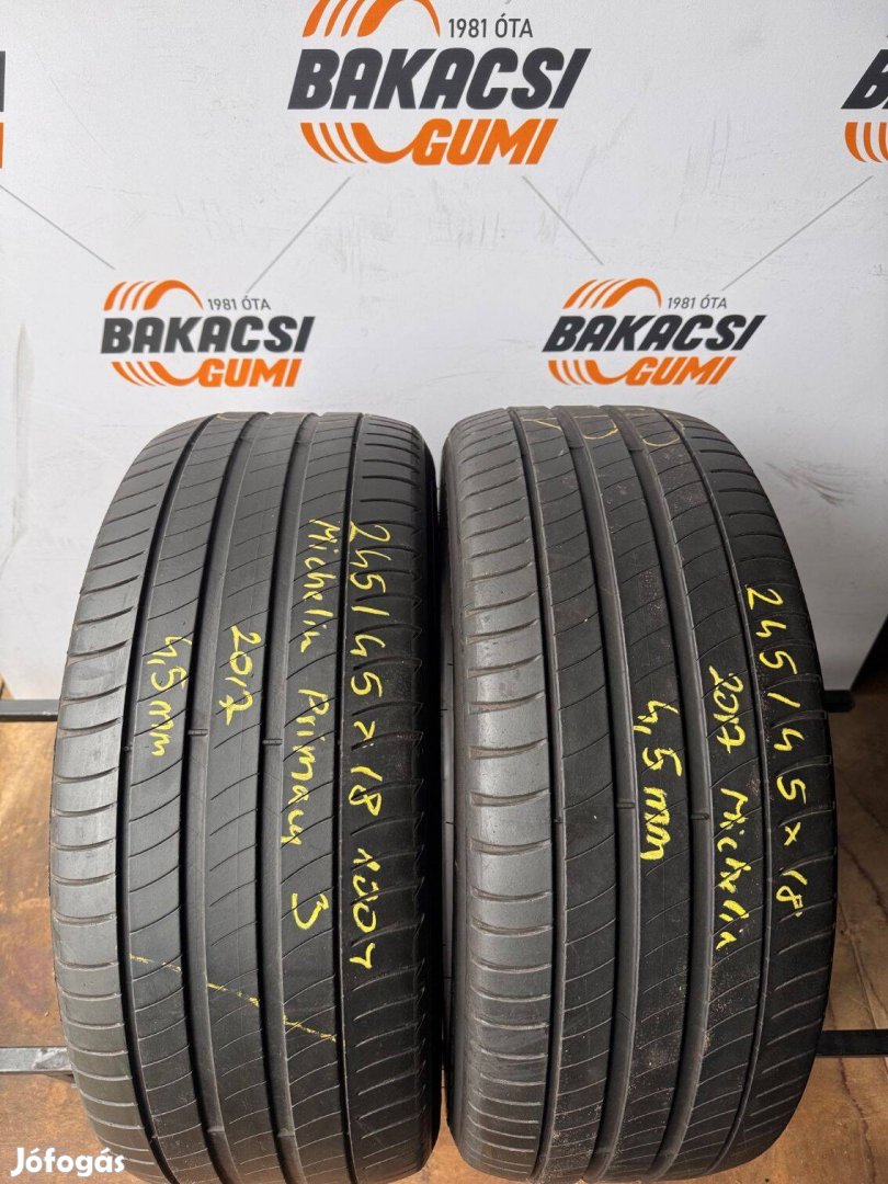 245/45R19 245 45 18 245/45x18 Michelin nyári gumi eladó