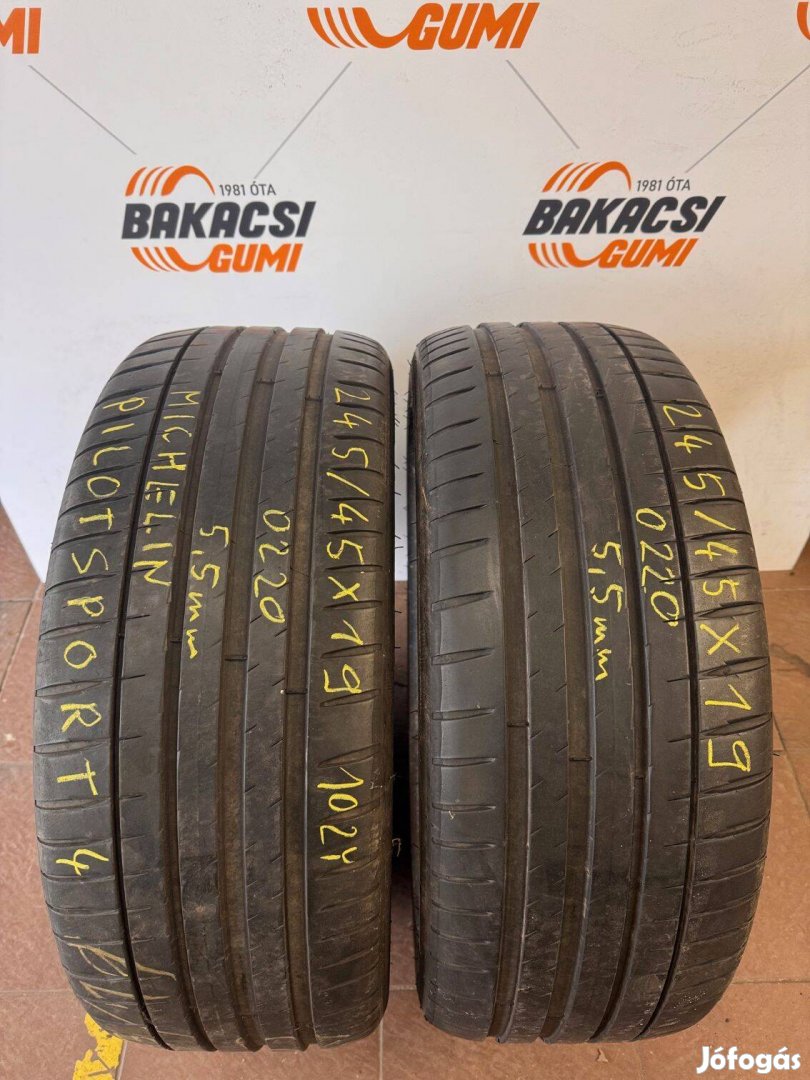245/45R19 245 45 19 245/45x19 Michelin nyári gumi eladó