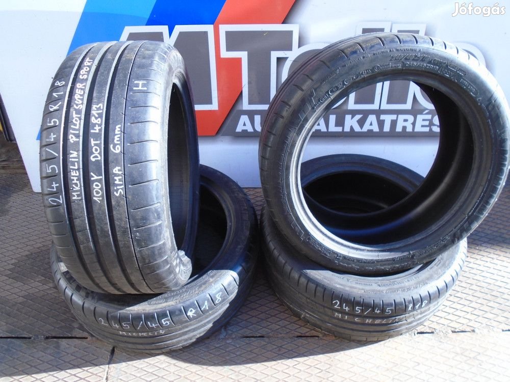 245/45ZR18 100Y XL Michelin Pilot Super Sport DOT4813