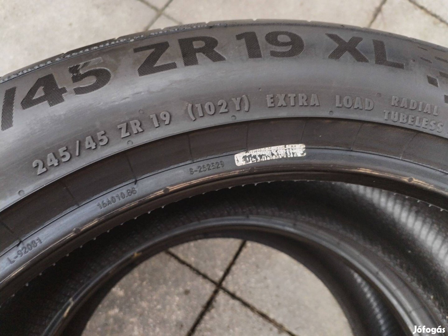 245 45 19 continental 245/45 R 19 nyári gumi garnitura 2022.24.hét