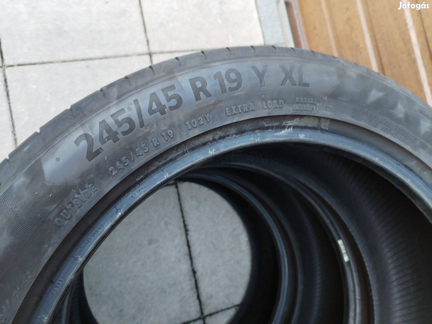 245 45 19 continental 245/45 R 19 nyári gumi garnitura