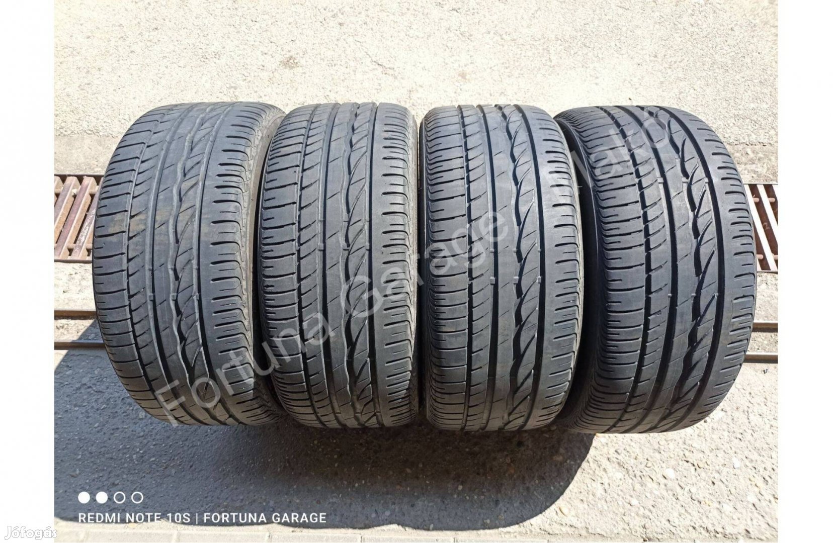245/45 R17" Bridgestone használt nyári garnitúra
