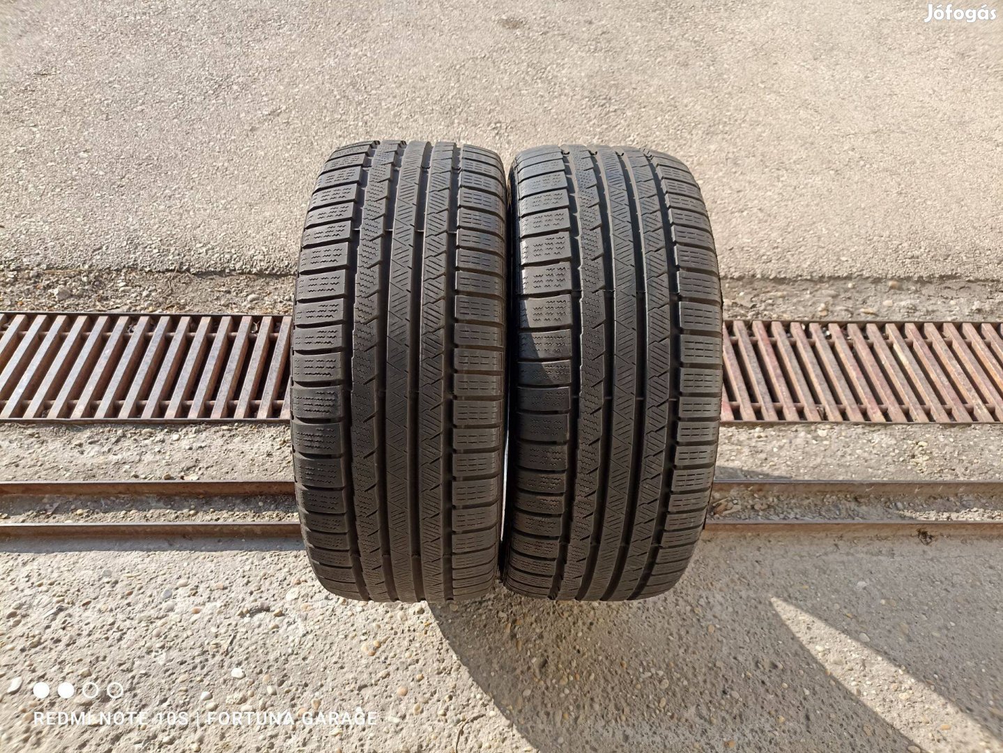 24545 R17 Continental használt téli gumik