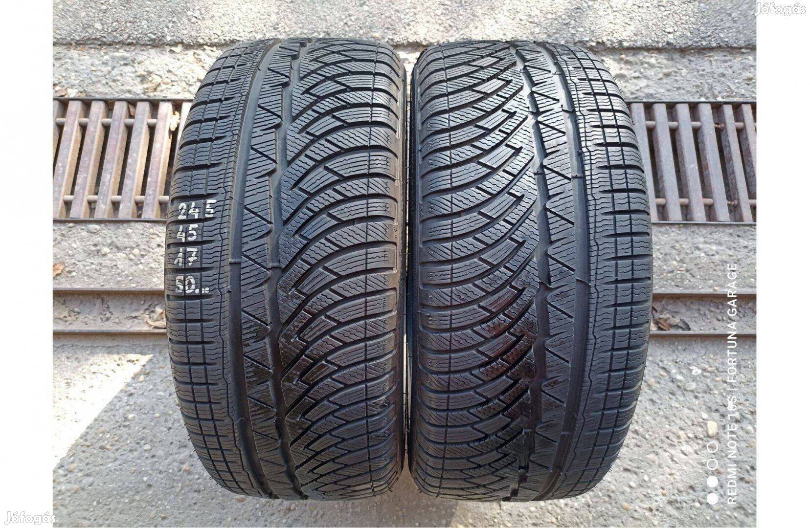 245/45 R17" Michelin Pilot Alpin újszerű téli gumik