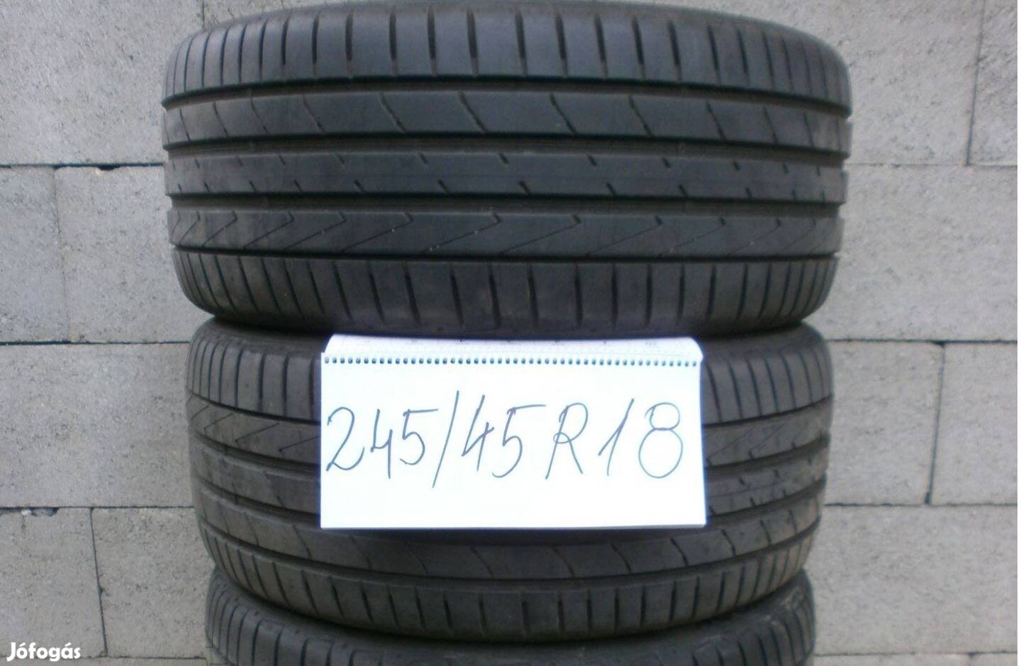 245/45 R18 Hankook nyárigumi 4 db