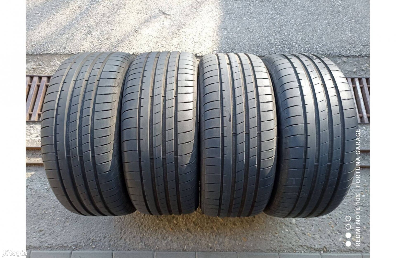 245/45 R18" Goodyear használt nyári garnitúra