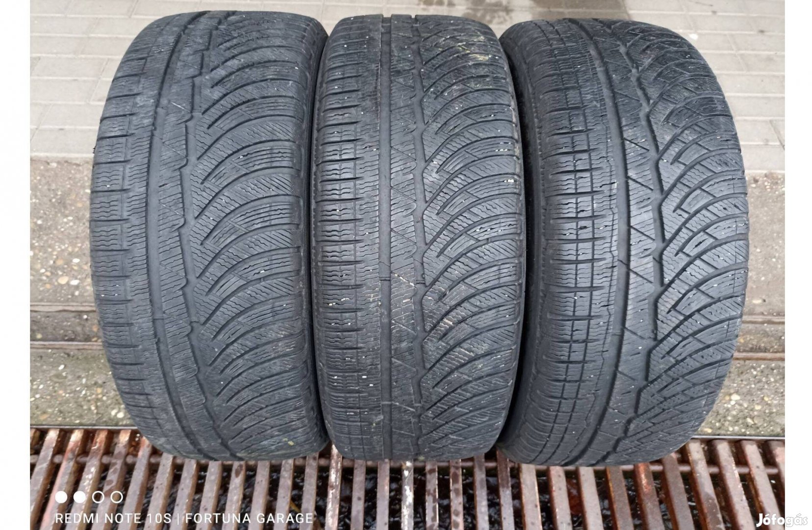 245/45 R18" Michelin Pilot Alpin használt téli gumik (2+1 ajándék)