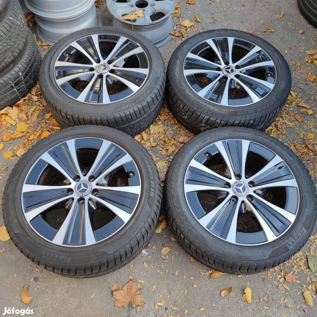 245/45 R18 és 275/40 R18 Pirelli 5x112 Gy Merci polír alu 199000f/307/