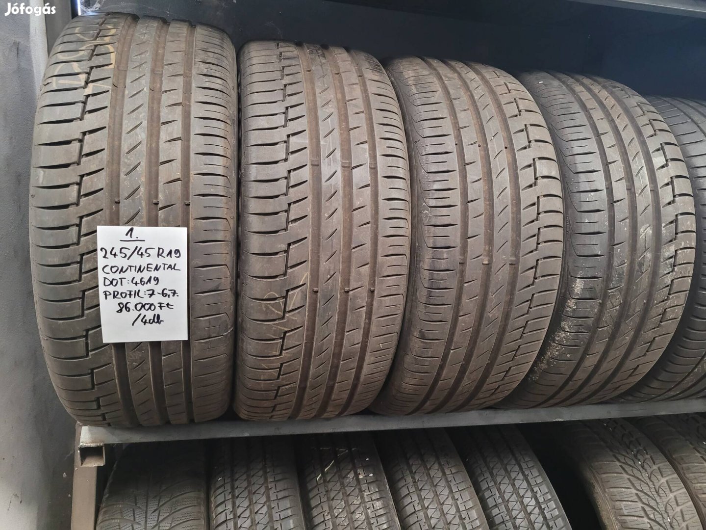 245/45 R19 Continental nyári gumi