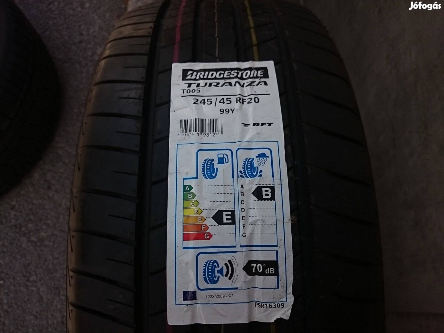 245/45 R20 245/45R20 245 45 20 Bridgestone Turanza T005 RFT 2db