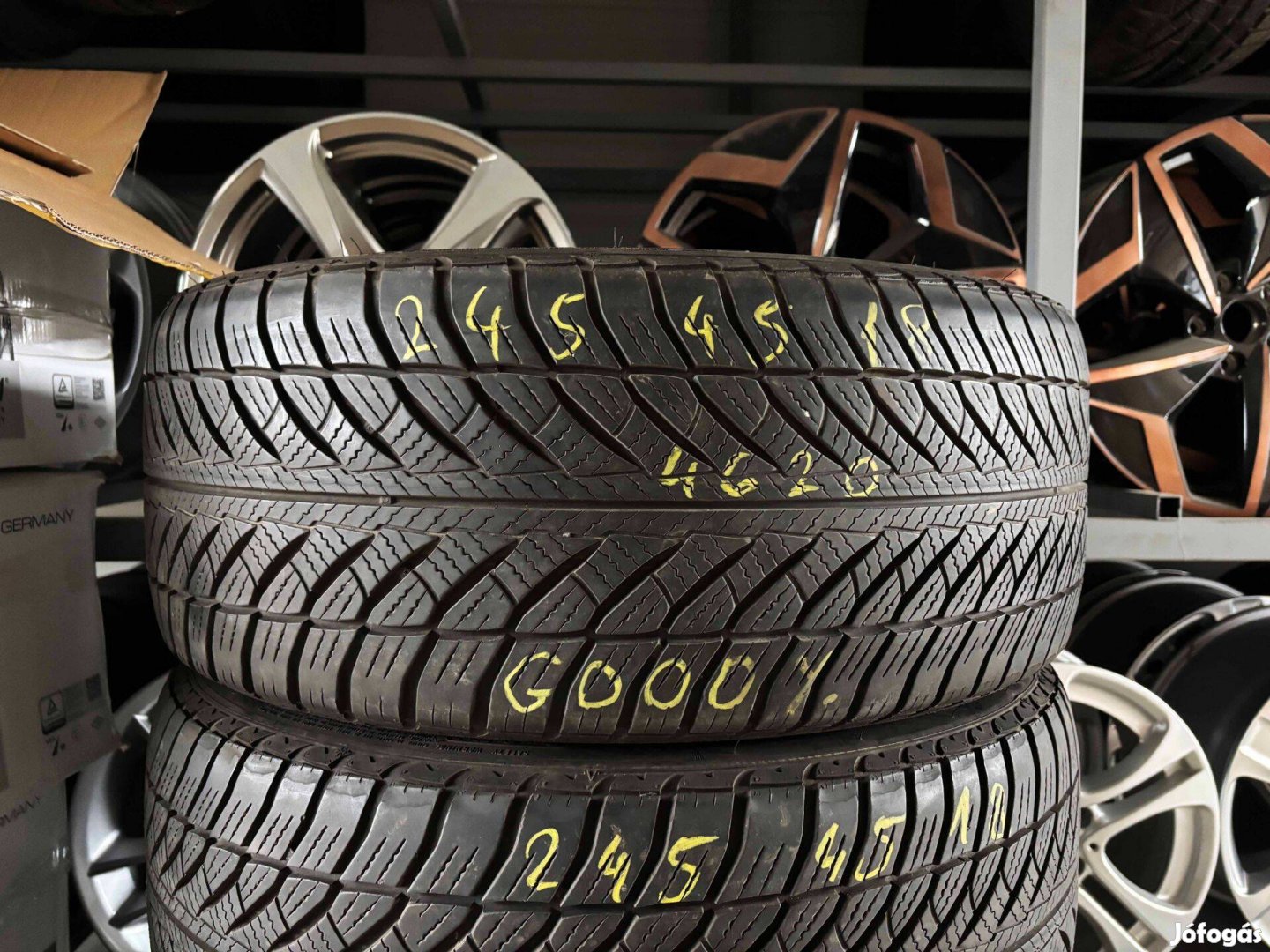 245/45 r18 Goodyear 2020 téligumi eladó 245/45r18 garnitúra
