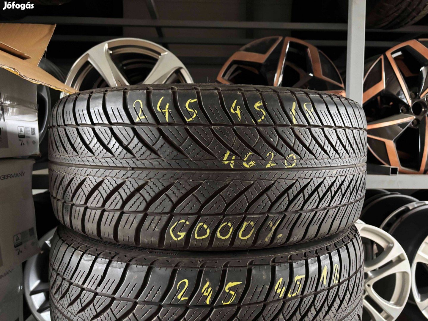 245/45 r18 Goodyear 2020 téligumi eladó 245/45r18 garnitúra