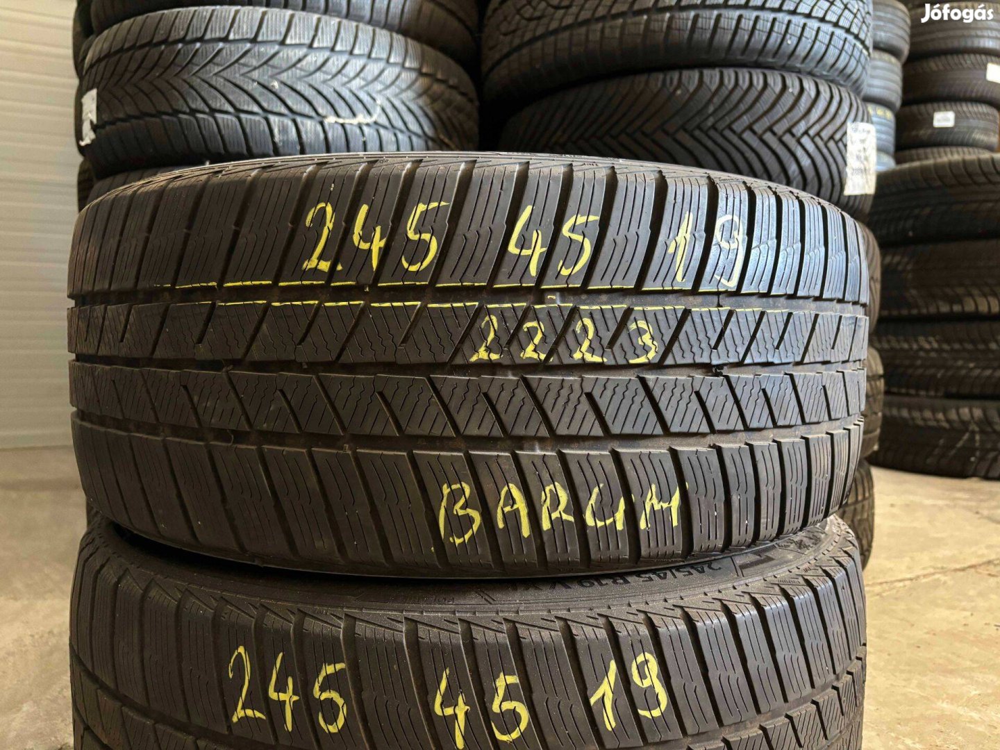 245/45 r19 Barum 2023 téligumi 2db eladó 245/45r19