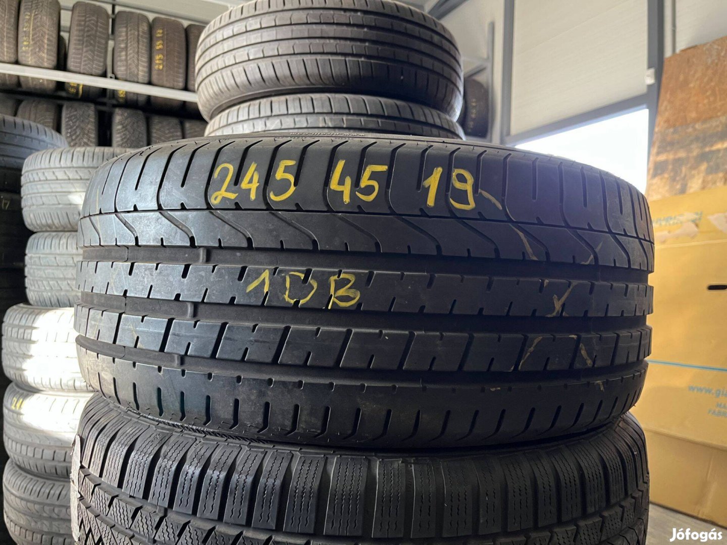245/45 r19 Pirelli P Zero 1DB nyárigumi 6mm 2019 245/45r19