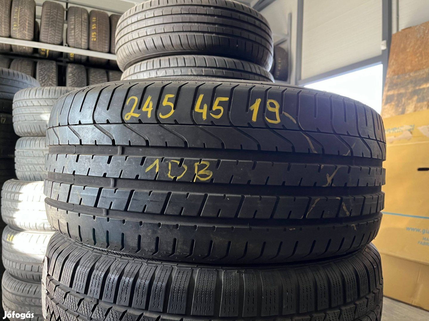 245/45 r19 Pirelli P Zero 1DB nyárigumi 6mm 2019 245/45r19