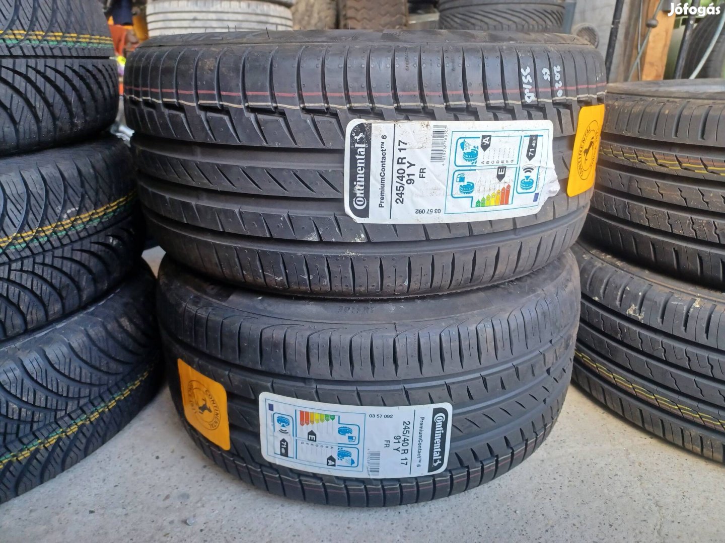 245/45r17 nyári 2db 0km-es Continental 
