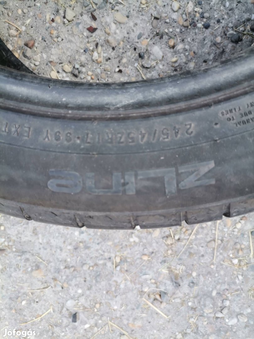 245/45r17 nyárigumi 2db