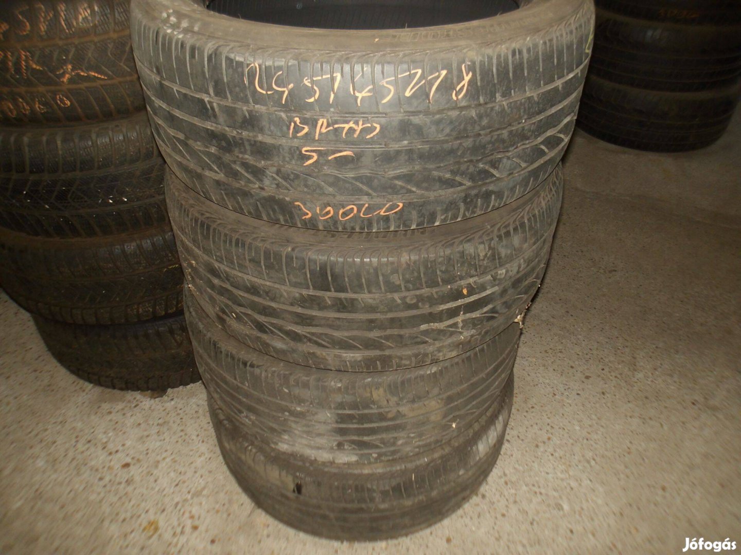 245/45r18 Bridgestone nyári gumi ajándék szereléssel