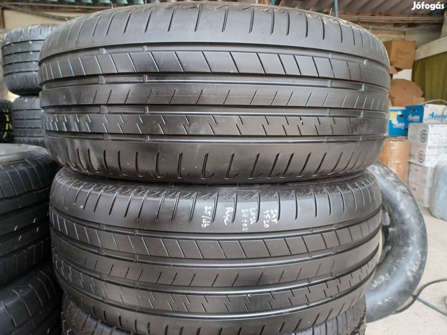 245/45r20 nyári 2db Bridgestone 