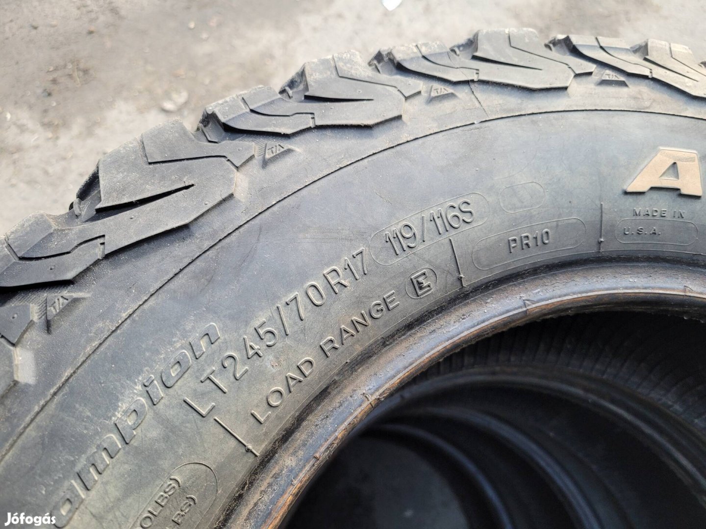 245/70 R17 Bfgoodrich All-Terrain terepjáró gumi