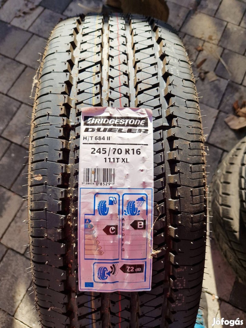 245/70r16 Bridgestone terepjaro gumi 1db új