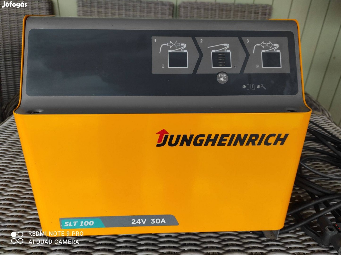 24V 30A, Jungheinrich akkumulátortöltő, akkumulátor töltő