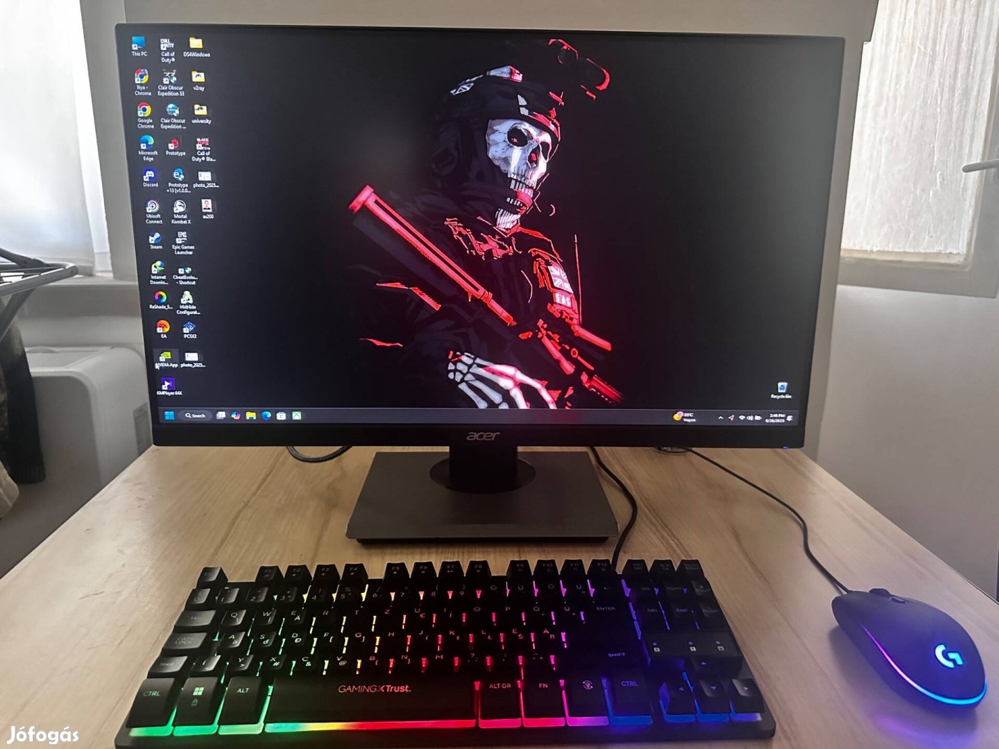 24-Inch Acer LED Gaming Monitor