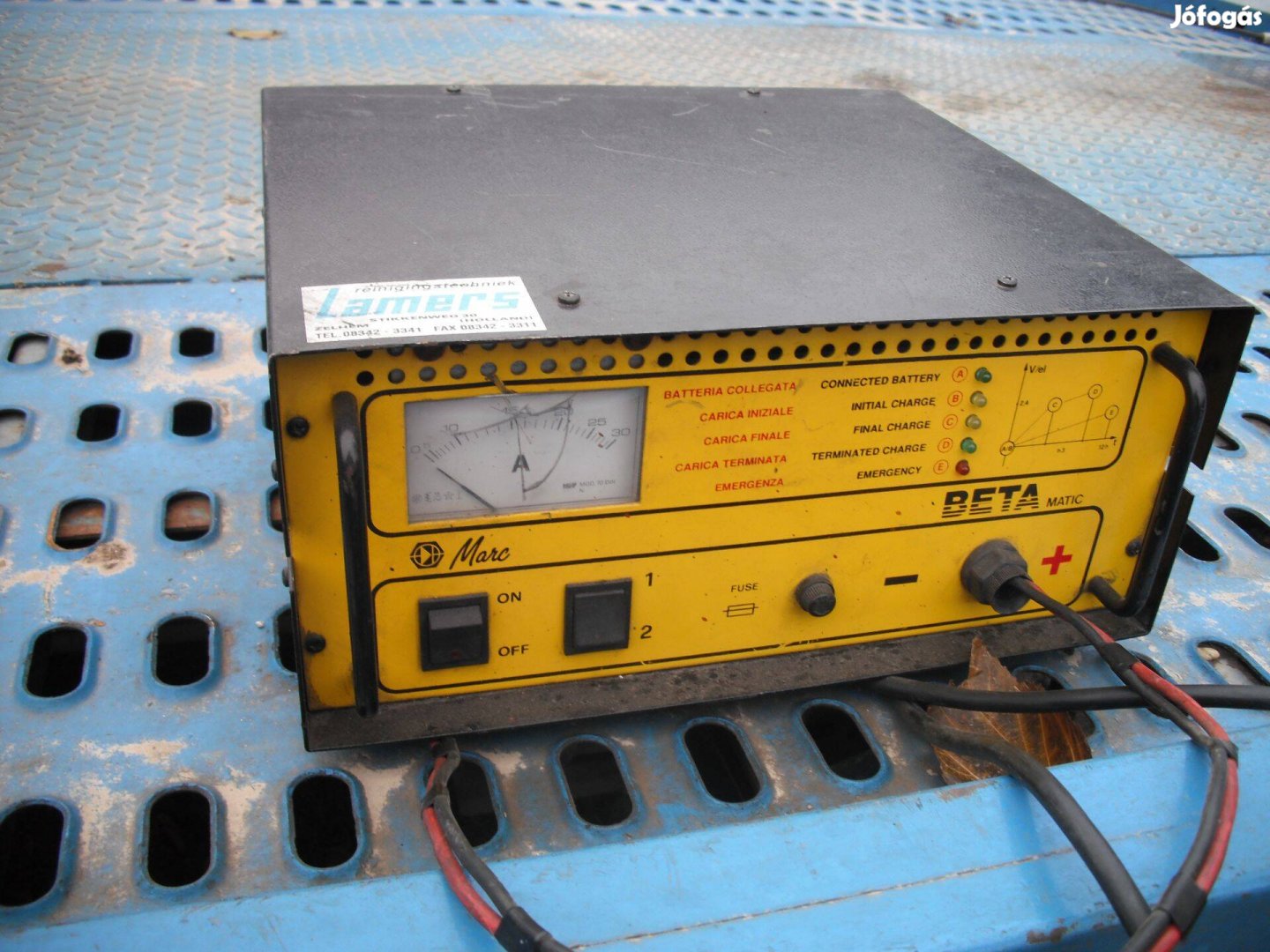 24 V töltő targonca