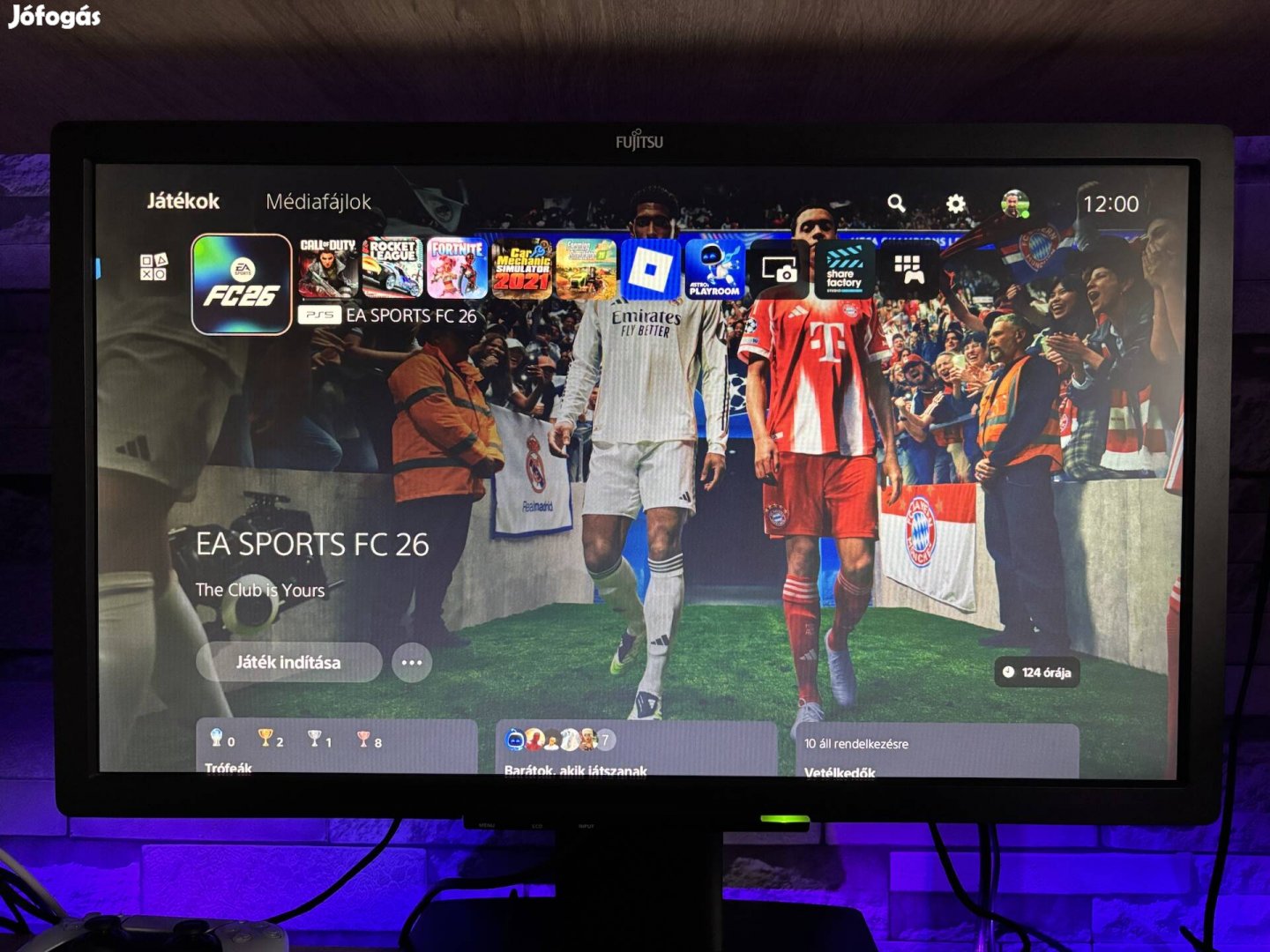 24 Full HD monitor - HDMI - állítható forgatható - hibátlan