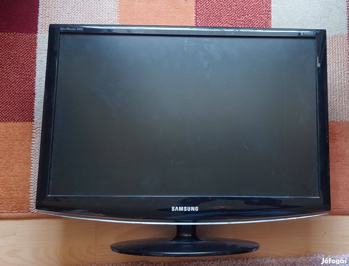24" Samsung monitor 2433BW 1920x1200 Full HD D-Sub DVI