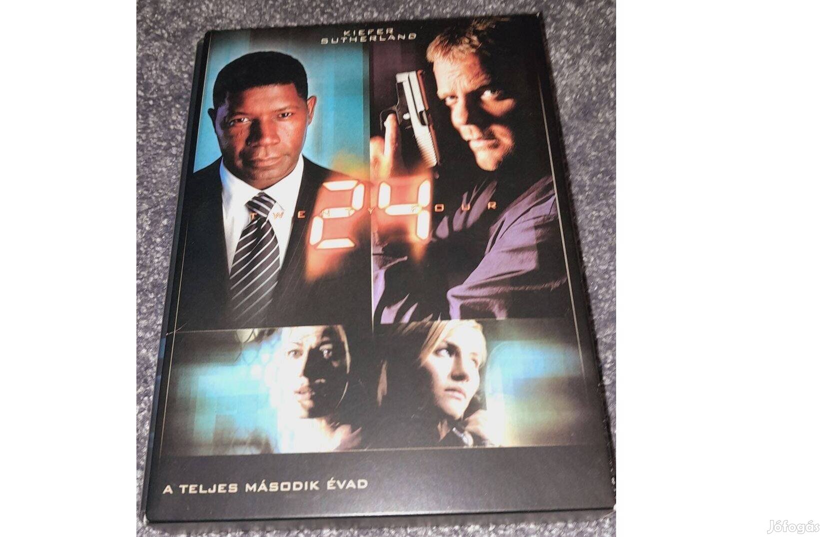 24 - A teljes 2. évad Kiefer Sutherland második évad 6 lemez díszdoboz
