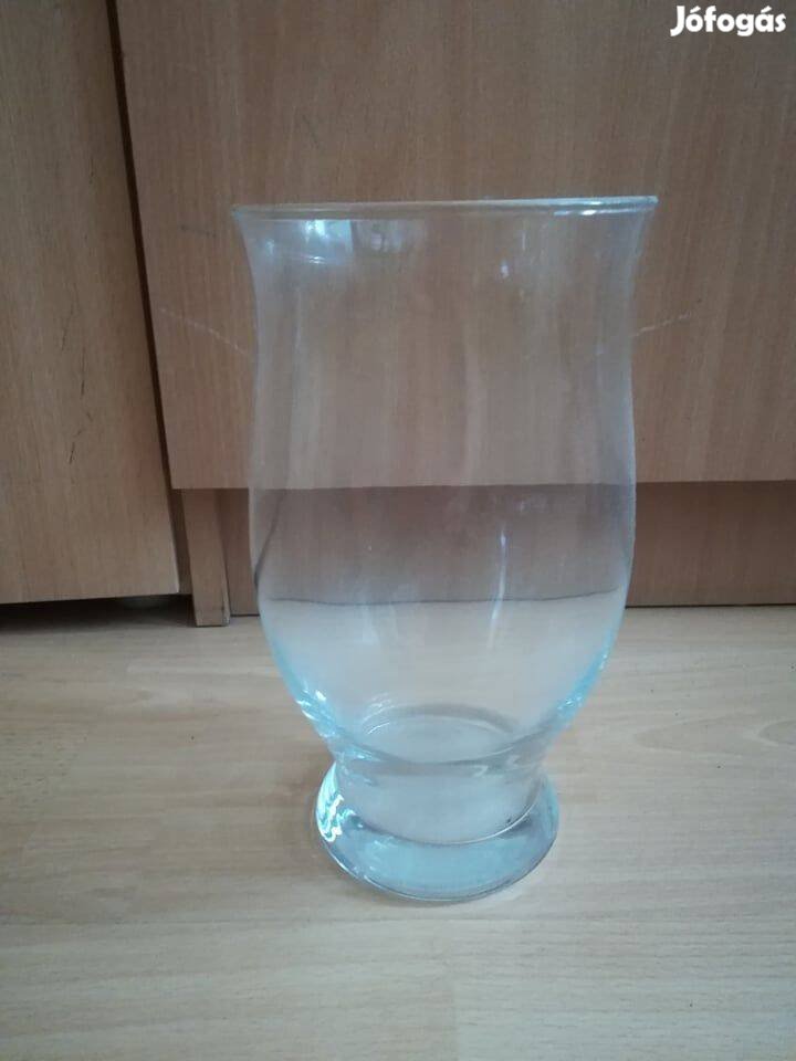 24 cm üveg váza 500 Ft