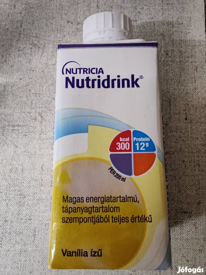 24 doboz vaníliás Nutridrink tápszer