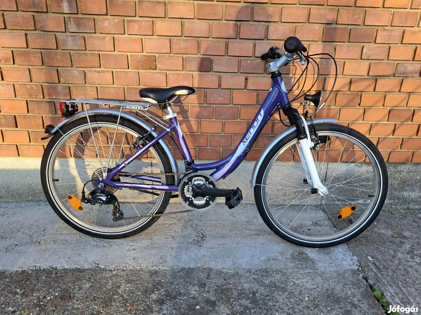 24-es Xenon női alu gyerek kerékpár 24" gyermek bicikli