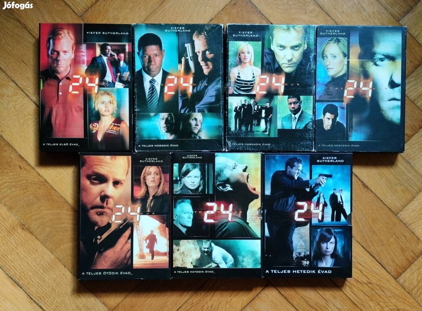 24 sorozat 1-7 évad egyben 4999 Ft  Kiefer Sutherland felíratos