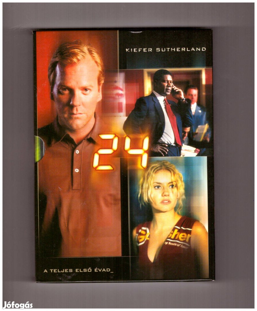 24 sorozat 1. évad DVD - Kiefer Sutherland