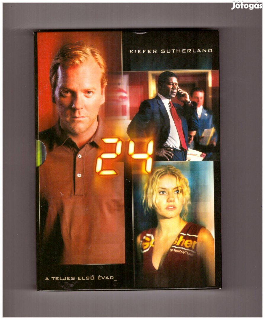 24 sorozat 1. évad DVD - Kiefer Sutherland