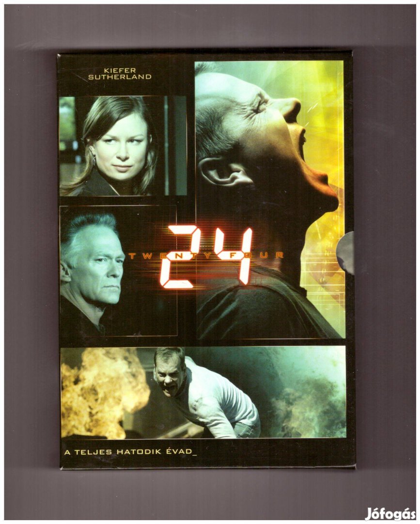 24 sorozat 6. évad DVD - Kiefer Sutherland