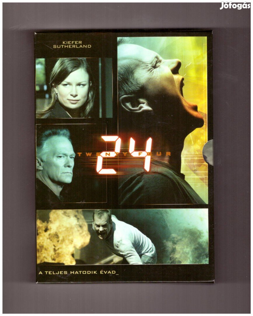 24 sorozat 6. évad DVD - Kiefer Sutherland